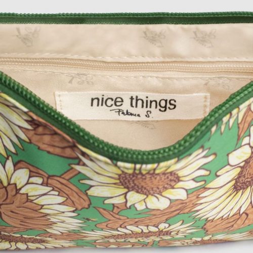 Bolso de mano con estampado de girasoles de la marca Nice Things