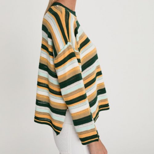 Jersey de rayas multicolor con fit ancho de la marca Designers Society